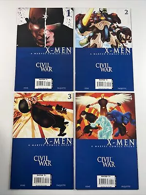 X-Men: Civil War #1-4 (2006) Complete Set | Marvel Comics • $7.99