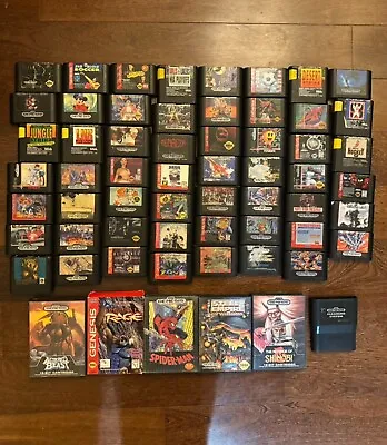 Sega Genesis Authentic Video Games Collection *Pick And Choose Your Favorites* • $10.99