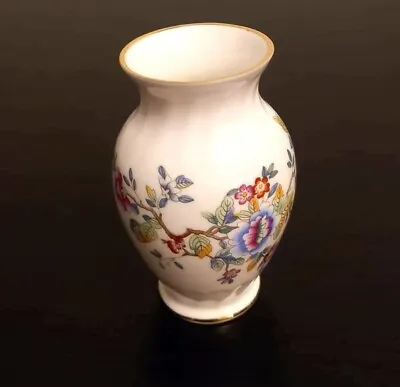 £4.99 • Buy *rare * Aynsley Fine China Butterflies Small Vase