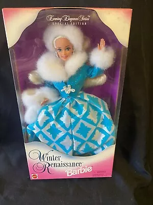 1996 Winter Renaissance Barbie #15570 Elegance Series NRFB Mattel Doll 90s • $20