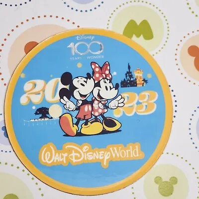 Walt Disneyworld 2023 100 Years Anniversary Magnet • $6