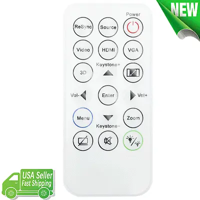 SP.8VH02GC01 Replace Remote Control For Optoma DAESSGN Projector X315 X316 DS346 • $10.99