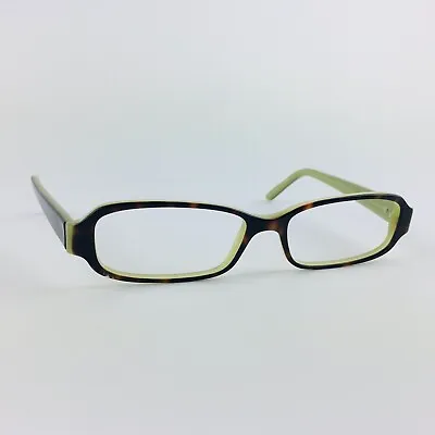 CALVIN KLEIN Eyeglasses TORTOISE RECTANGLE Glasses Frame MOD: RUBBED AWAY • £10