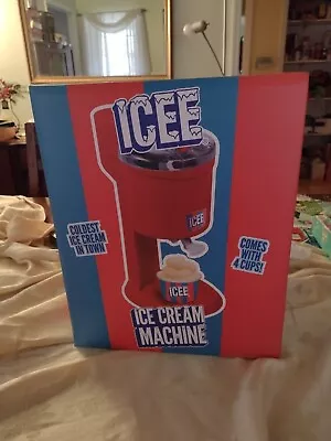 BRAND NEW! Icee Ice Cream Machine - Soft Serve Maker With 4 Cups • $45