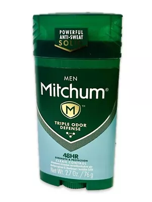 Mitchum Men Antiperspirant Deodorant Stick Triple Odor Defense Invisible Solid • $11.68