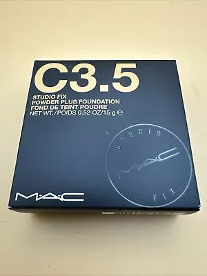 MAC Studio Fix Powder Plus Foundation -#C3.5 15g/0.52oz BNIB • $20