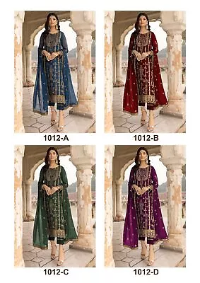 £35 • Buy New Designer Party Wear Indian Pakistani Wedding Salwar Kameez Dress Suit Pant E