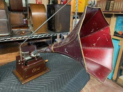 Edison Model D Gem Phonograph With Horn • $554