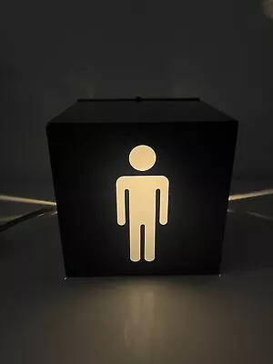 Mans “bathroom” Figure Accent Light / Accent Lamp Man  • $19.95