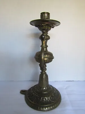 Antique French Bronze Vitorian Style Wall Mount Candle Holder • $408