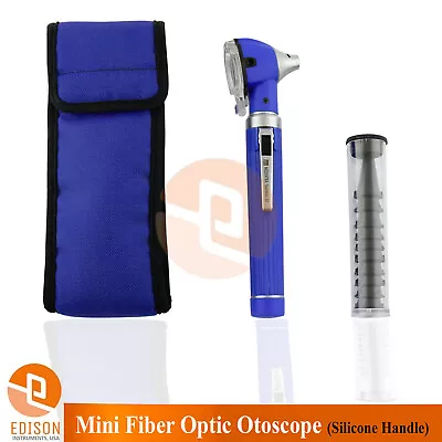 Fiber Optic Otoscope Medical ENT Diagnostic Ear Examination Mini Otoscope • $19.49