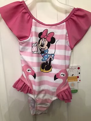 Disney Swimsuit Bathing Suit Minnie Mouse Size 12m Nwt One Piece • $4.49