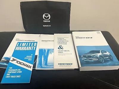 2019 MAZDA CX-5 Factory Owners Manual Set W/ NAV & Case *OEM* • $40