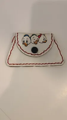Vintage Huey Dewey And Louie Leather Change Purse Wallet  • $11.50
