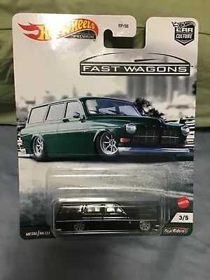 Hot Wheels Volvo P220 Amazon Wagon 1:64 Car Culture 2021 Fast Wagons 3 Of 5 • $7.50