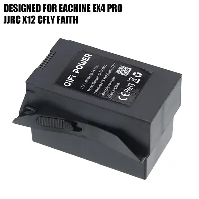 11.4V 4800mAh Flight Battery For Eachine EX4 Pro/JJRC X11/CFly Faith Drone NEW • $106.21