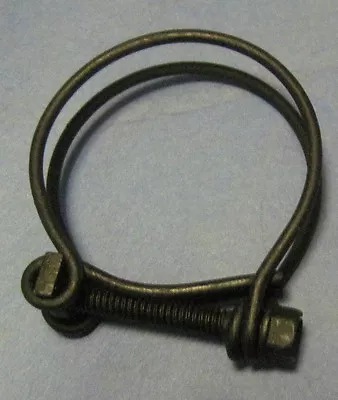 1 3/4 Inch Steel Double Wire Hose Clamps 1.75  Hose Clamps Vintage Style • $2