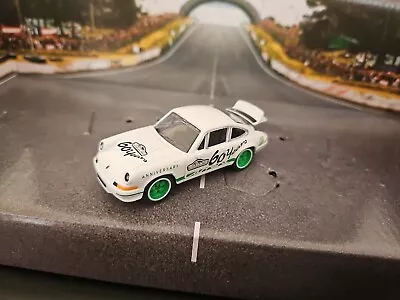 Majorette 60th Anniversary Porsche Carrera RS 2.7 White With Tin New 1/64 • £6.44