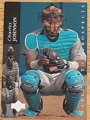 1994 Upper Deck Minors #110 Charles Johnson Kane County Cougars Marlins Prospect • $0.99
