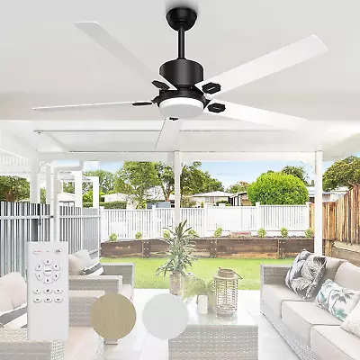 60  Ceiling Fan With Light Ceiling Fans Indoor Outdoor With Remote Ceiling Fan  • $100.99