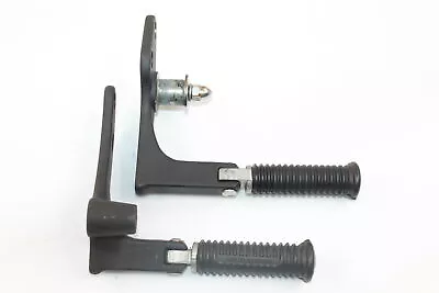 Harley Super Glide Sport FXDX 2003 Front Footpeg Set Wrinkle Black • $55.76