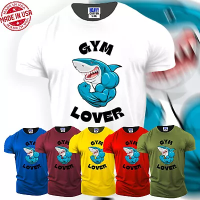 Gym Lover Men's T-Shirts Fitness Bodybuilding Workout Training Lover Humor Tee • $14.99