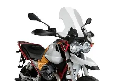 Puig Touring Screen Windshield Deflector Clear Moto Guzzi V85 TT 2019 - 2024 • $169.26