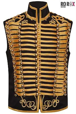 Ro Rox Sleeveles Jacket Adam Men's Military Marching Band Drummer Music Festival • $93.34