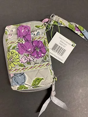 Vera Bradley Watercolor Carry It All Wristlet Wallet Phone Card Cash Case NWT • $29.50