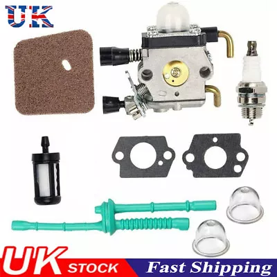 £16.99 • Buy FS45 FS46 FS55 FC55 FS38 HS45 FS74 FS75 Carburetor Carb Air Filter Kit For Stihl