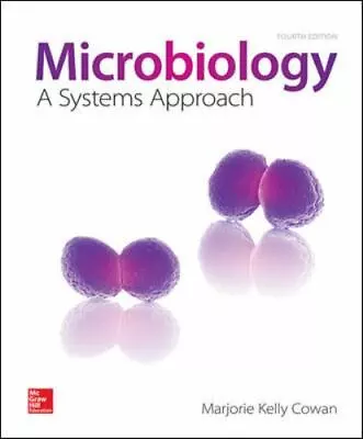 Microbiology: A Systems - Hardcover By Cowan Marjorie Kelly - Like NEW ! • $15.88