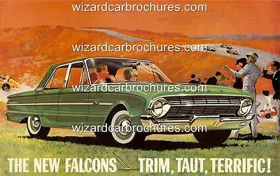 1962 Xl Ford Falcon A3 Poster Ad Advert Advertisement Brochure • $14.85