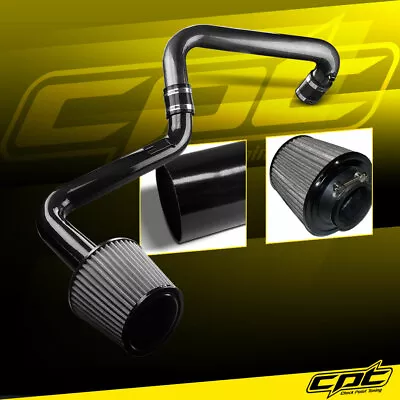 For 01-05 Honda Civic Automatic 1.7L Black Cold Air Intake + Black Filter Cover • $115.96