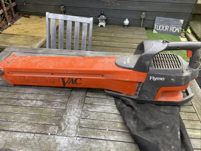 £0.99 • Buy Flymo GardenVac Leaf Blower / Vacuum 2200W Turbo (MEV2200) Orange Mains Plug