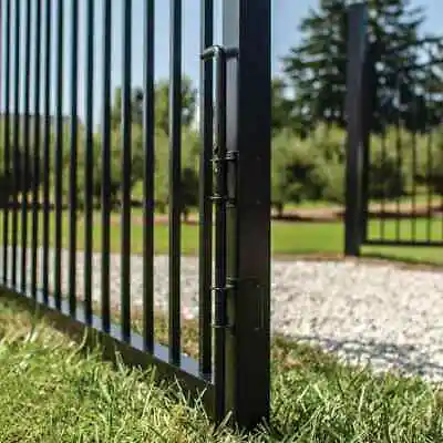 Barrette Outdoor Living 24.75 In. Black Metal Heavy Duty Fence Gate Drop Rod • $14.22