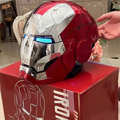 Autoking Iron Man Helmet MK5 1/1 Voice-controlled Mask Transform Cosplay Prop • $189