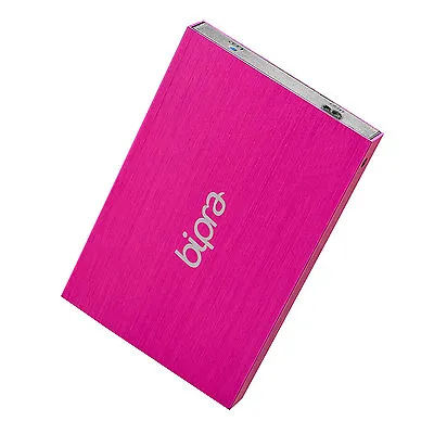 Bipra 500GB 2.5 Inch USB 3.0 Mac Edition (FAT32) External Hard Drive - Pink • £35.95