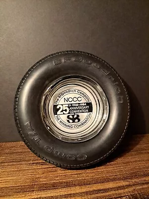 Vintage Bf Goodrich Rubber Tire Ashtray 1984 Nccc 25th Anniversary Convention • $17