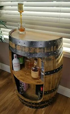 £198.95 • Buy Scotch Whisky Barrel Handcrafted / Drinks Cabinet / Cocktail Cabinet / Mini Bar 