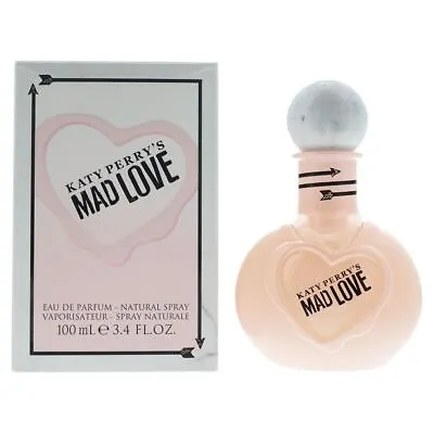 Katy Perry Mad Love Eau De Parfum 100ml Women Spray • £22.16