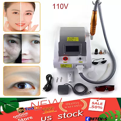 $547 • Buy Nd YAG Picosecond Laser Tattoo Removal Machine  Skin Rejuvenation Pigment Pico