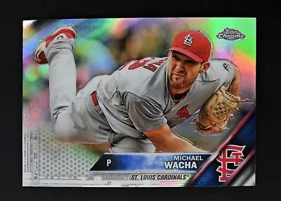 2016 Topps Chrome #79 Michael Wacha Refractor St. Louis Cardinals • $2.51