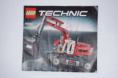 Lego Technic 42023 Instructions • $11.95