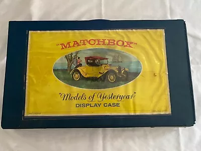 Matchbox Models Of Yesteryear Display Case 1969 Lesney Vintage Case Only  • $20