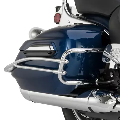 $218.99 • Buy OEM YAMAHA CHROME SADDLEBAG RAIL TRIM KIT For 2011-2017 V STAR 1300 MODELS