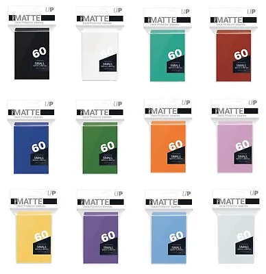 Ultra Pro SMALL Sized PRO MATTE Deck Protectors 60 Count Pack - Choose Colors • $7.49