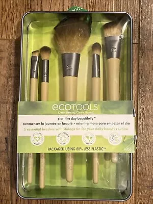 Ecotools Makeup 5 Brushes Set Foundation Concealer Eyeshadow Liner Blush Brush • $10.95