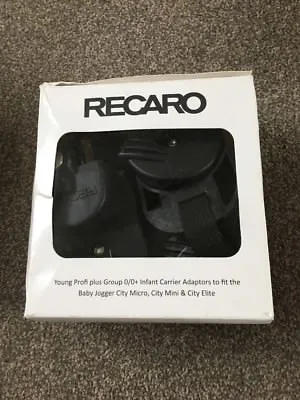 Recaro Young Profi Plus Group 0/0+ Adaptors Baby Jogger City Micro Mini Elite • £11.99