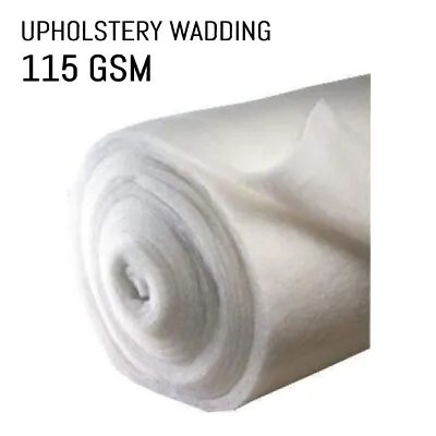 115gsm(4oz) Polyester Wadding Quilting Batting Upholstery Filling Stuffing Craft • £9