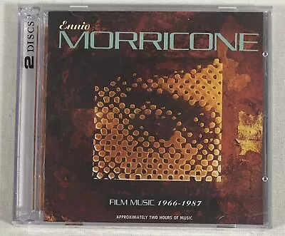 Ennio Morricone Film Music 1966-1987 CD NEW 2 Disc Set • $11.95